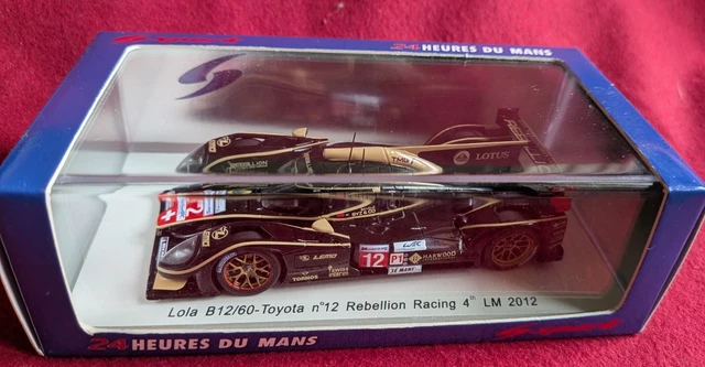 SPARK-MODEL S5107 Scale 1/43 | REBELLION R-ONE AER TEAM REBELLION RACING N 13 LMP1 24h LE MANS 2016 M.TUSCHER - A.IMPERATORI - D.KRAIHAMER RED BLACK