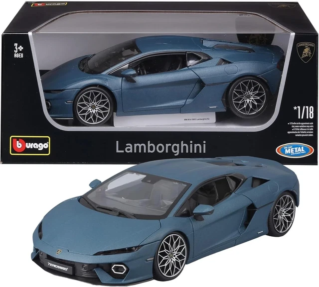 Modellino Auto BURAGO 1:18 Lamborghini Temerario 2024 Blu Opaco - BU11052MBL - Foto 2