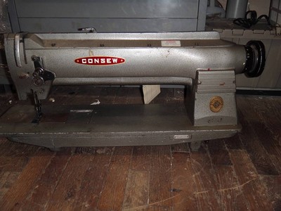 CONSEW SEIKO (LONG ARM, WALKING FOOT) Heavy duty sewing machine  TAG2414