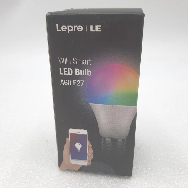 Lepro Smart Lampe WLAN Glühbirnen E27 Wifi LED Light Bulb 9W 806LM smarthome