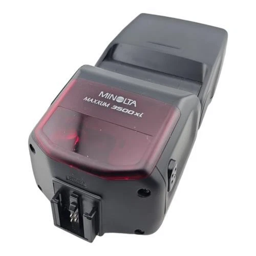 Konica Minolta Maxxum 3500xi Shoe Mount Flash w/ Case | Camera | Photography |