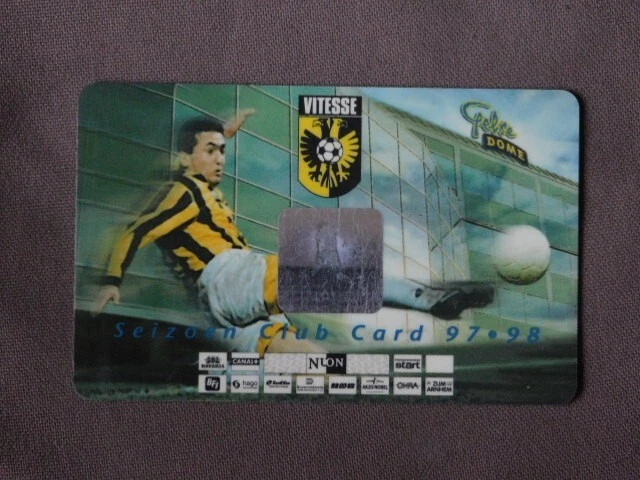 Seizoen Club Card 1997/1998 - VITESSE / Nikos Machlas  -  Football