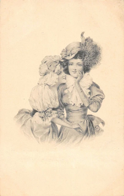 Cpa Illustrateur Signe M.m.vienne