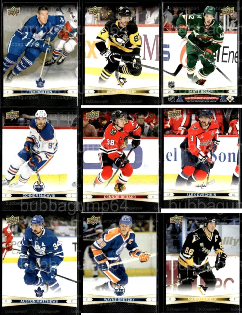 2023-24 Ud Tim Hortons Duos Base Hockey Cards - U Pick - Finish Set Pwhl