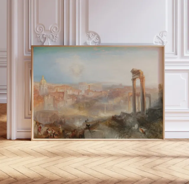 Joseph Mallord William Turner Print: Classic Art Painting, Vintage Home Décor