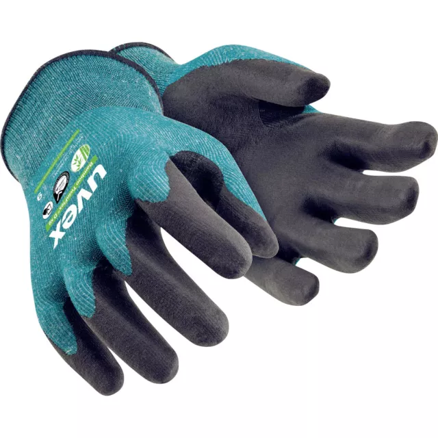 uvex Bamboo TwinFlex D xg 6009006  Schnittschutzhandschuh Größe (Handschuhe):...