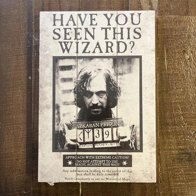 HARRY POTTER SIRIUS Black Have you seen this Wizard Photo frame EUR 16 ...