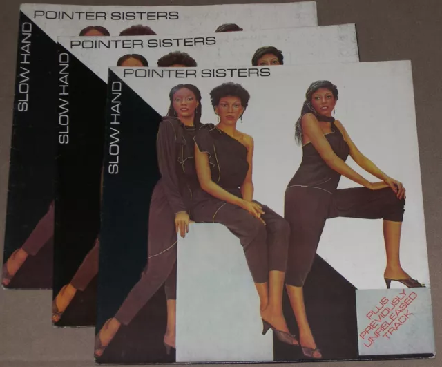 Pointer Sisters Slow Hand Near Mint 7" SLEEVE ONLY 1981 K 12530 No Record