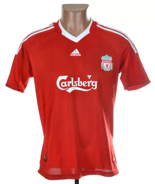 Liverpool 2008/2010 Home Football Shirt Jersey Adidas Size M Women