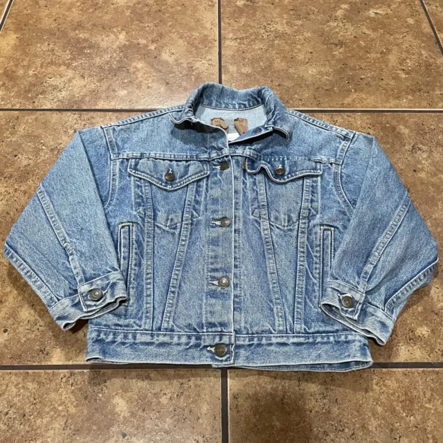 Vintage Levis Jean Jacket Tab Children’s 3-4? Youth Kids