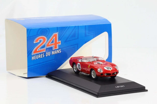 1/43 Ferrari TR61 10 O.Gendebien-P.Hill WINNER LE MANS 1961 IXO Ferrari