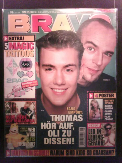 Bravo Nr.: 18 vom  29.April  1999  in Schutzhülle