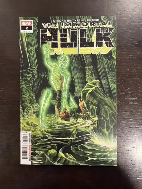 Immortal Hulk #2 1st appearance Doctor Frye Marvel Comics 2018 NM