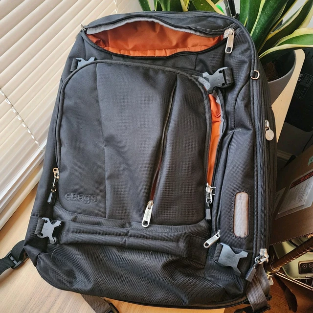 bags tls mother lode weekender convertible junior travel backpack Watch eBags Unboxing Review on Amazon Live and side carry handles Bag Tls Mother Lode Weekender