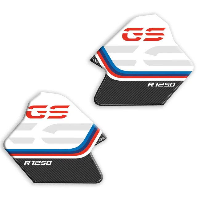 ADESIVI 3D LATO Serbatoio Bianco Per BMW R 1250 GS TE ADVENTURE 2021 - 4