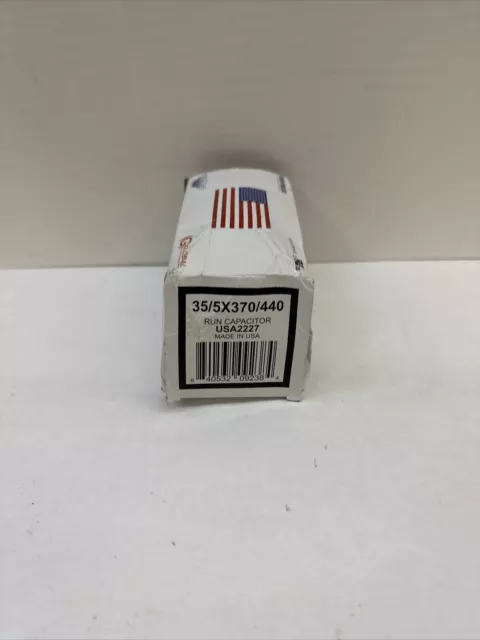 AmRad Run Capacitor 35 + 5 uf MFD 370 / 440 Volt USA2227