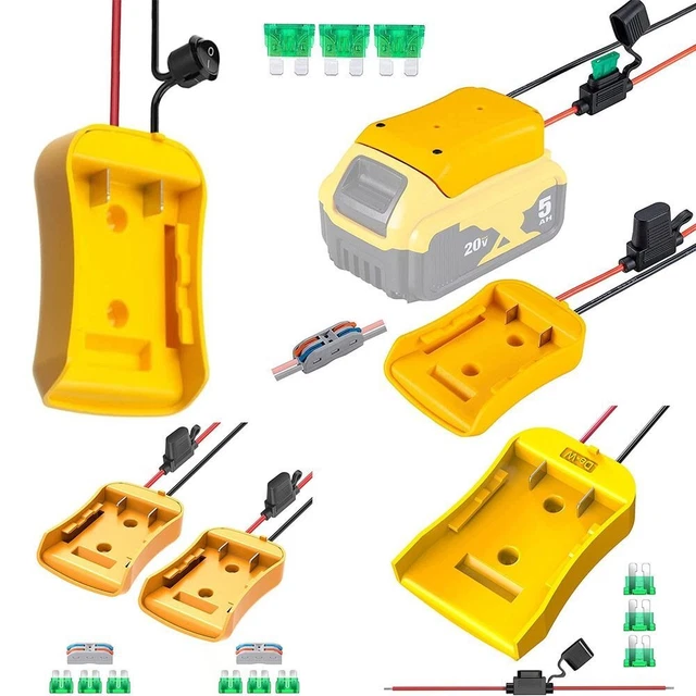 12AWG strumenti di alimentazione domestici connettore convertitore batteria adattatori batteria alimentazione dock
