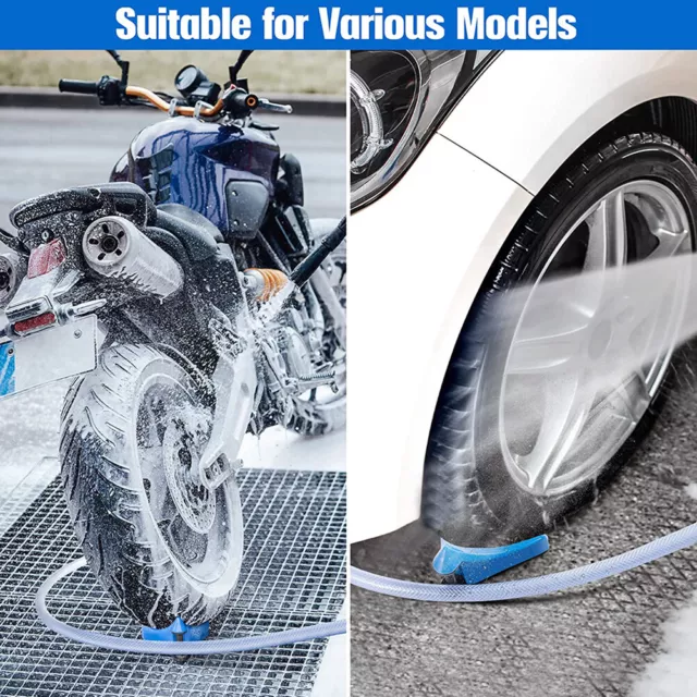 4 Pcs Tire Car Hose Guides Washing Water Pipe Tube Anti-pinch Detail Tools 3