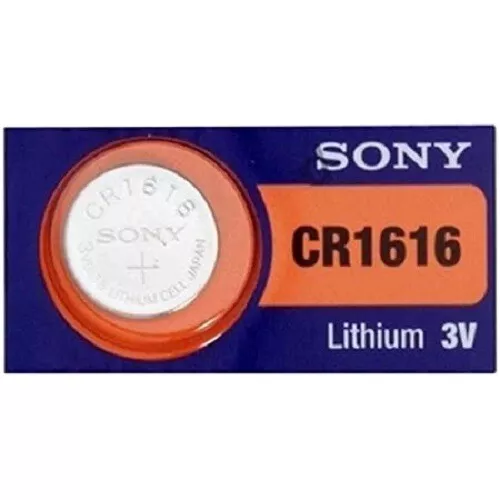 Sony 3V Lithium Batteries Coin Cells CR1616 DL1616 BR1616 Exp 2030