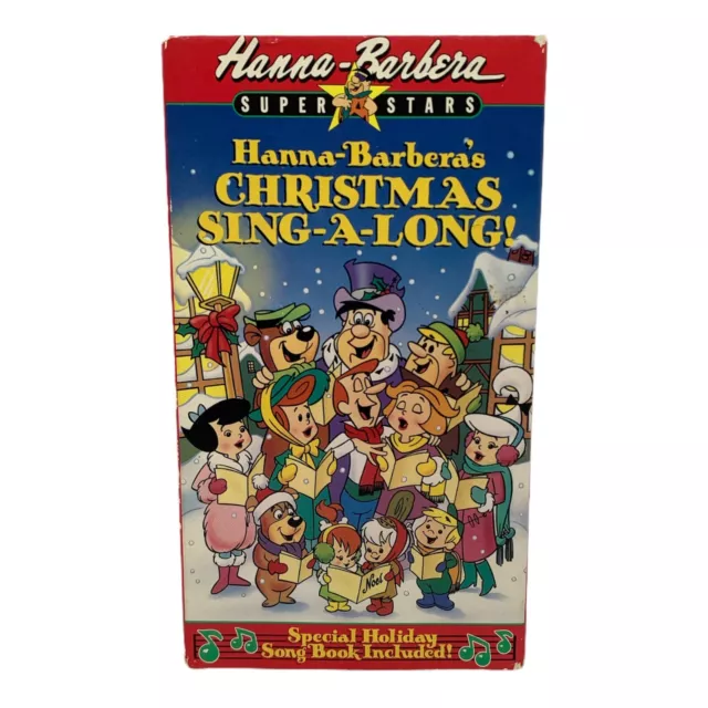 Hanna-Barberas Christmas Sing-a-Long Flintstones, Jetsons VHS Tape