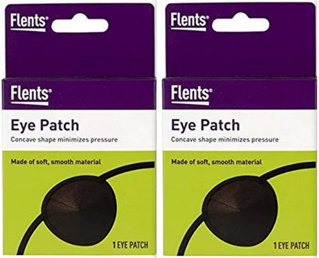 Flents Adult Eye Patch ( 2 BOXES)  One Size Fits All -- CLEAN PHARMACY SUPPLY