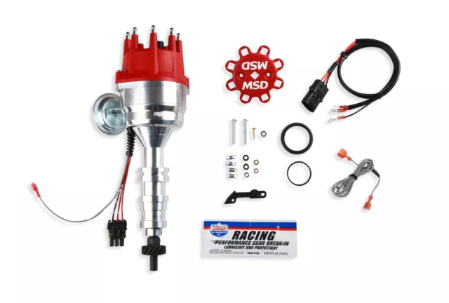 MSD Ready To Run Distributor w/ Steel Gear For Ford & Mercury 352 390 427 428