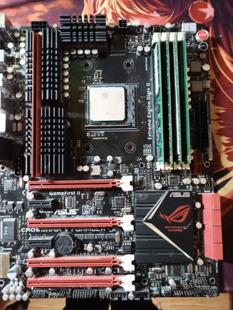 ASUS Crosshair V Formula-Z AM3+ Motherboard Bundle+Fx8350 CPU+8GbDDR3 Ram