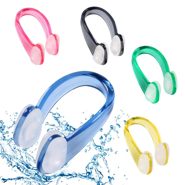 Traje suave de natación tamaño pequeño tapón para los oídos accesorios de piscina tapón para los oídos clip nariz