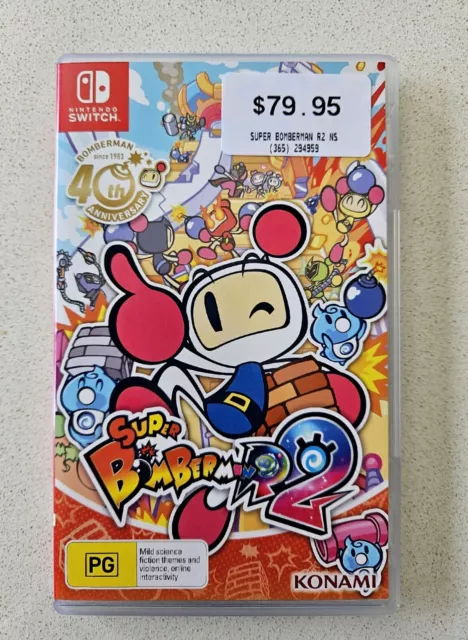 Unopened SW Super Bomberman R Smile Price Collection Nintendo Switch Konami