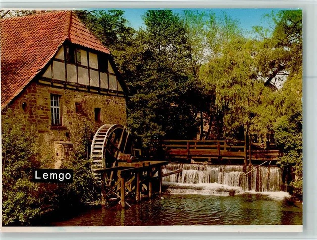 40093256 - 4920 Lemgo Muehle Muehlrad Muehlen / Wassermuehlen