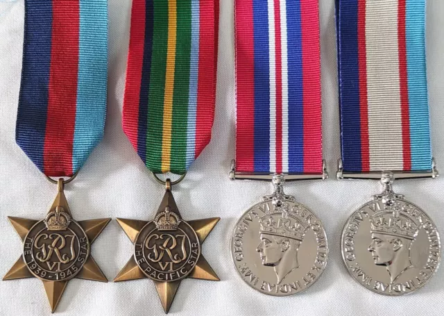 WW2 Australia military pacific campaign medals replica army navy air force