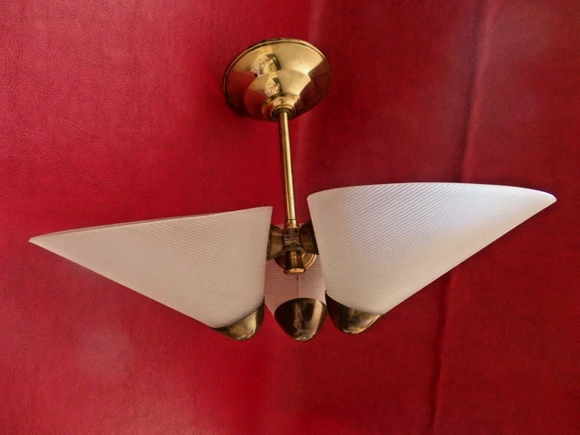 Suspension à 4 bras Maison Arlus, années 50-60
