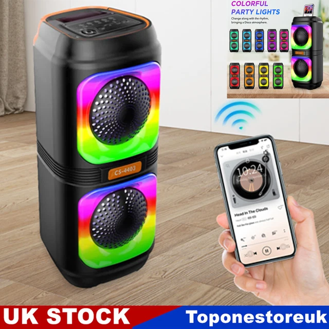 6000W Bluetooth Party Speaker With Subwoofer, Mic, And 1800mAh Battery – ZQS8149