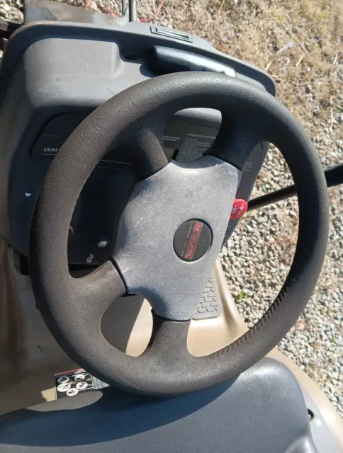 STEERING WHEEL CRAFTSMAN Riding Mower DYT4000 DLT2000 LTX1000 917.273621 D3 32.00 PicClick