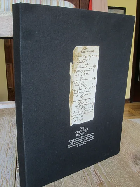 "Tübinger Rezepte" Apotheken-Rezepte 1728-1770,Kasette mit 12 Faksimile-Drucken