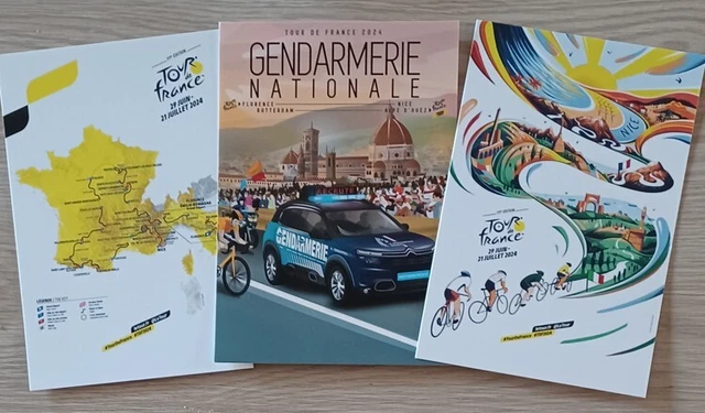 Lot De 8 Cartes Postales - Tour De France 2025 - Hauts-de-Seine - Cyclisme