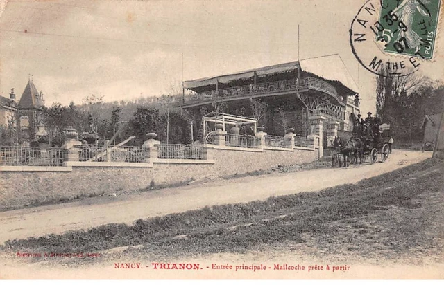54 - NANCY - SAN52909 - Trianon - Entrée Principale - Mailcoche prête à part