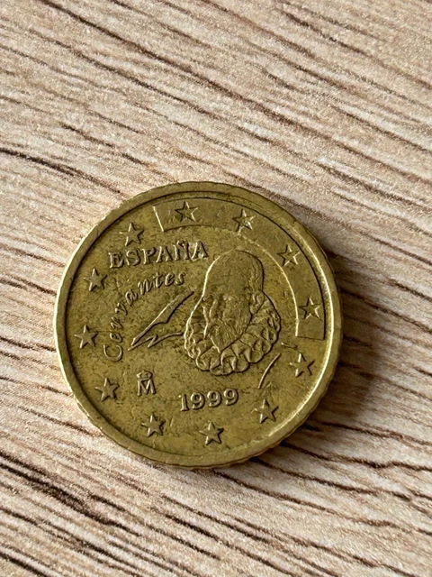 1999 10 cents euro Espagne - Hommage à Miguel Cervantes 1999 10 cents euro Espagne - Hommage à Miguel Cervantes