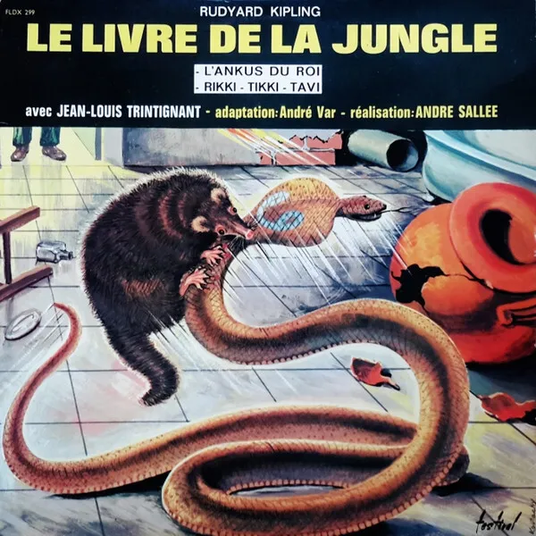 Rudyard Kipling - Jean-Louis Trintignant Le Livre De La Jungle - LP 33T