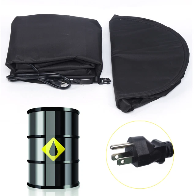 HEATER PROPANE STORAGE Tank Blanket 30gallon Barrel Heater Drum