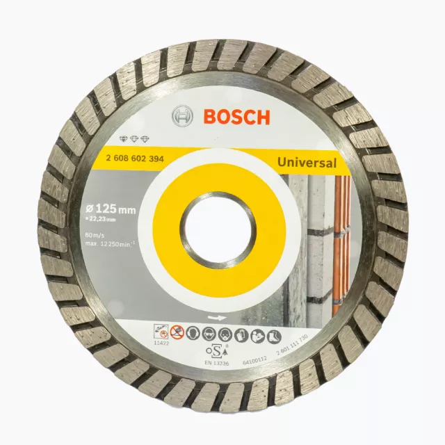 Bosch Diamanttrennscheibe Ø 125 mm (Standard for Universal Turbo, Baumaterial)