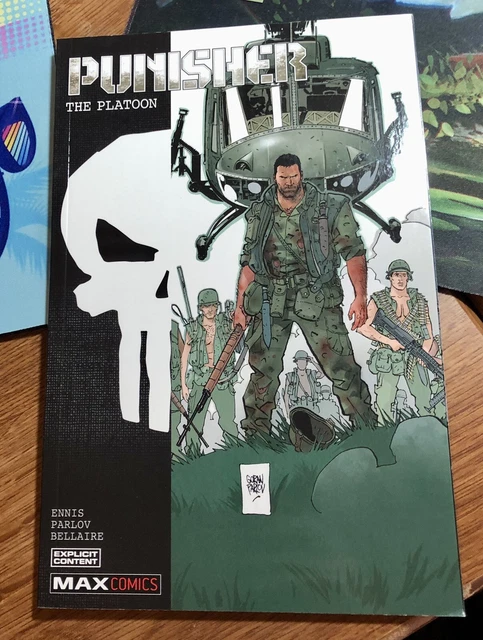 Punisher The Platoon TPB Collects 1-6 Marvel Max NM Garth Ennis Goran Parlov