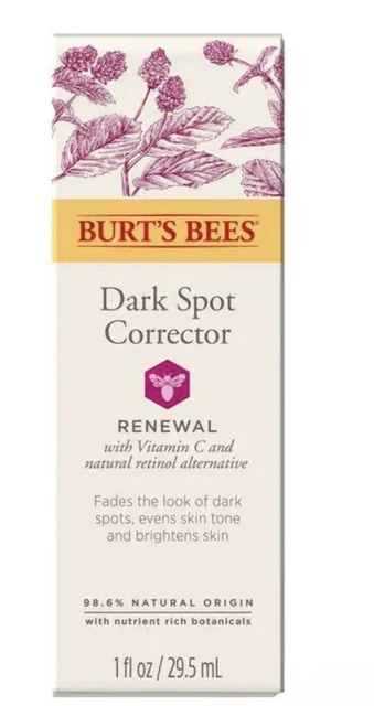 Corrector de manchas oscuras BURTS BEES. Vitamina C Retinol & Renovación (1 FLoz) Comprar más y ahorrar
