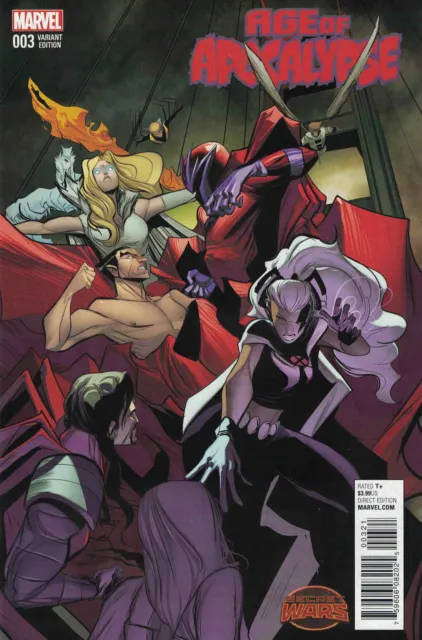 Age of Apocalypse #3 1:25 Rodriguez Variant Marvel 2015 X-Men Secret Wars SWA