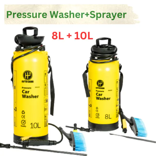 High Pressure Water Spray Car Wash Pressure Sprayer Knapsack Garden Car Washer