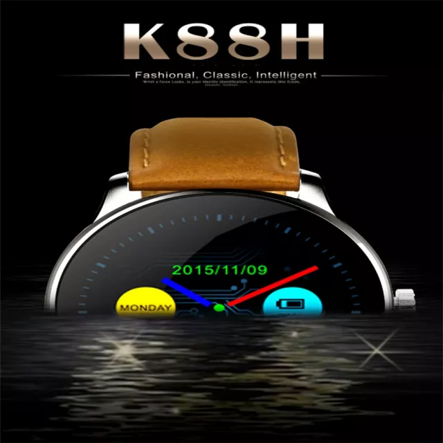 Waterproof Bluetooth Smart Watch Phone Mate For IOS Android   K88H