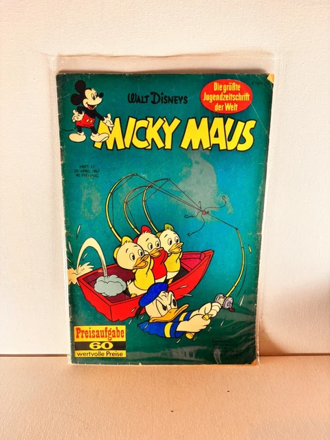 Micky Maus Heft Nr 17 Disney Comic #A21 Sammlung Selten Konvolut