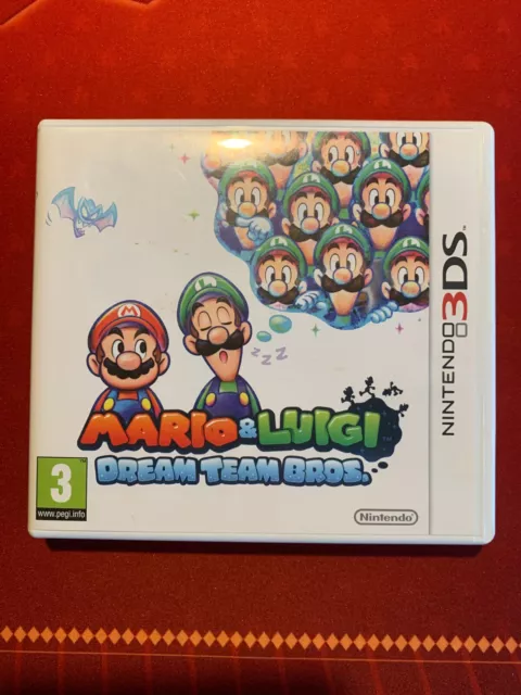 Mario Et Luigi Dream Team Bros Nintendo 3Ds