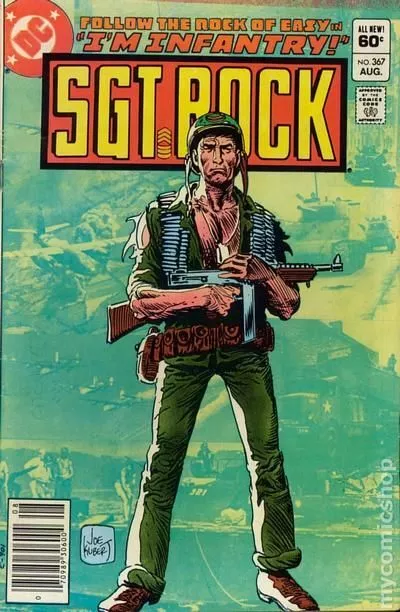 Sgt. Rock #367 VG 1982 Stock Image Low Grade