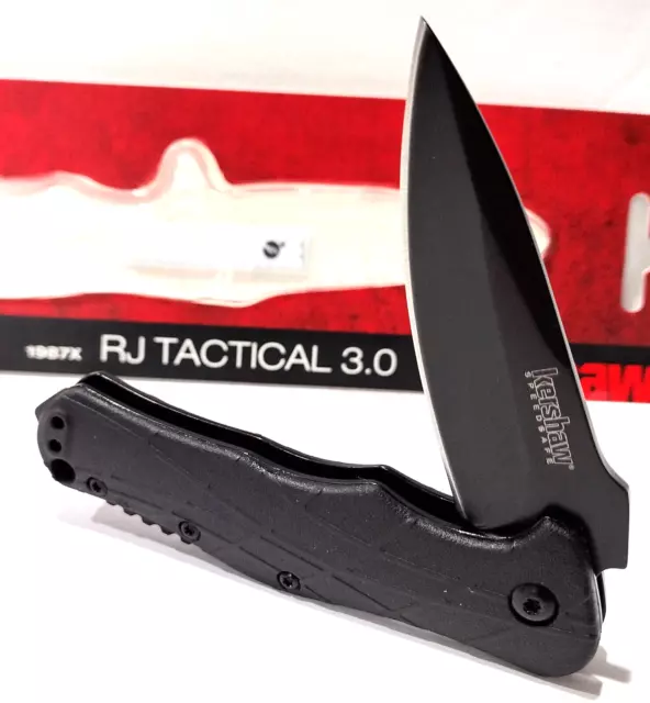 KERSHAW KS1987 RJ Tactical 3.0 Spring Open Assisted Folding Pocket Knife EDC